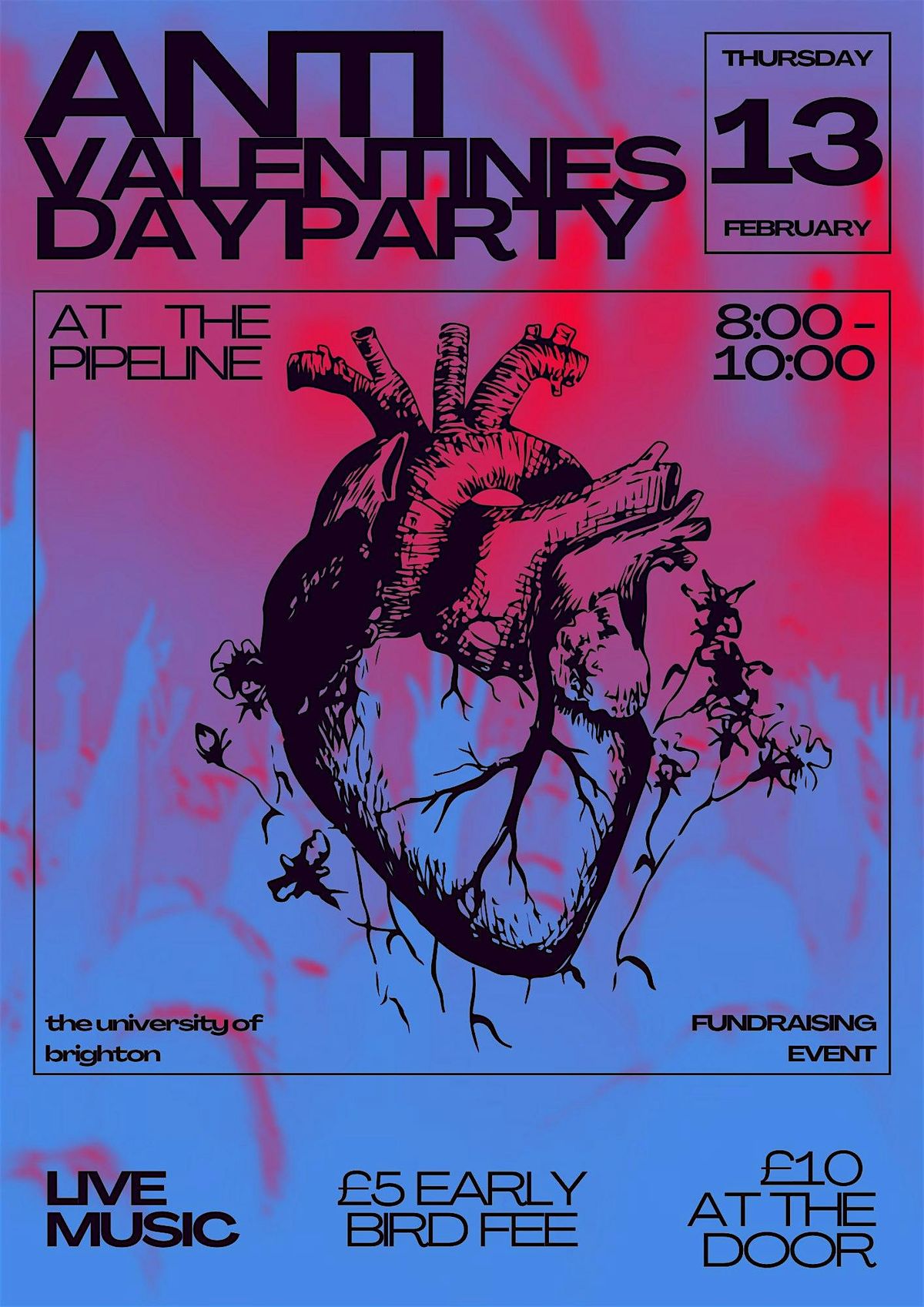 ANTI-VALENTINES PARTY @ THE PIPELINE (18+)