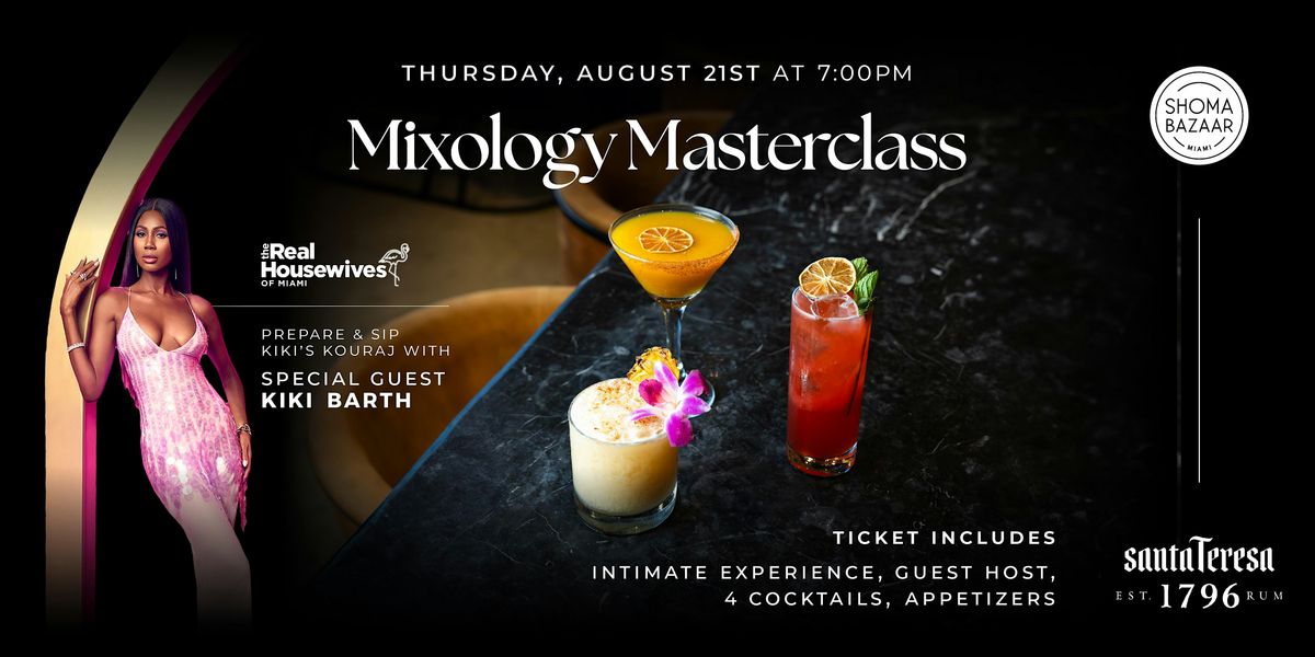 A Mixology Masterclass: Shoma Bazaar x Santa Teresa
