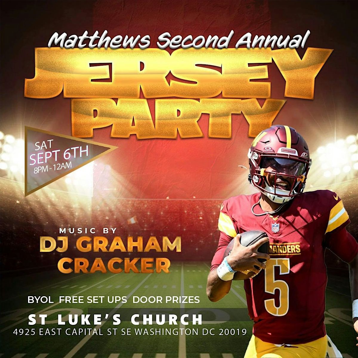 Matthews Annual Jersey Party