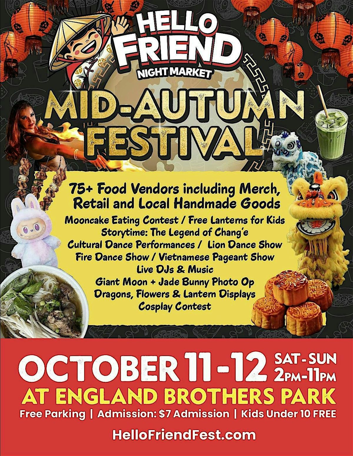 MID AUTUMN FESTIVAL - MASSIVE ASIAN STREET FOOD FEST