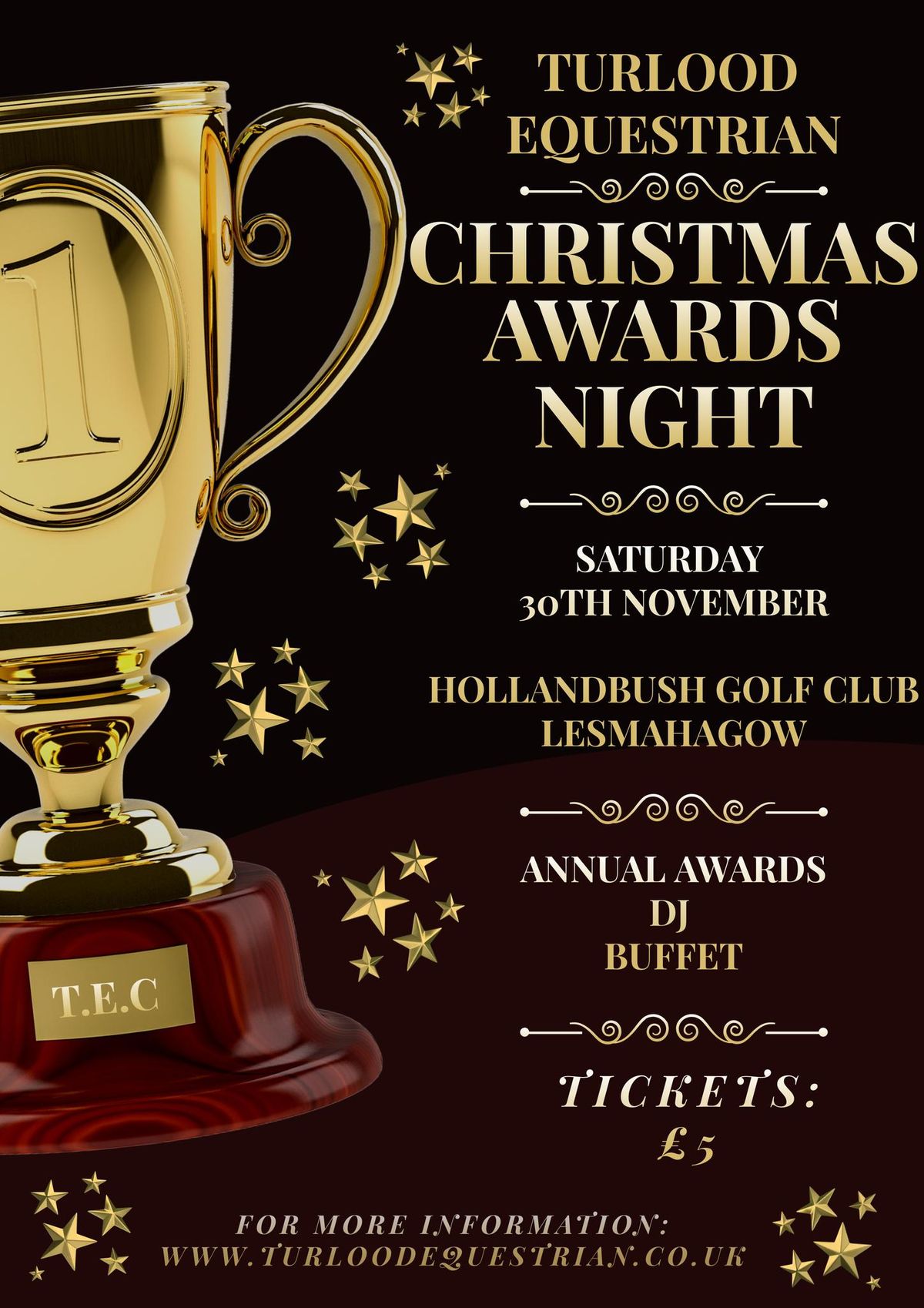 Turlood's Christmas Awards Party Night