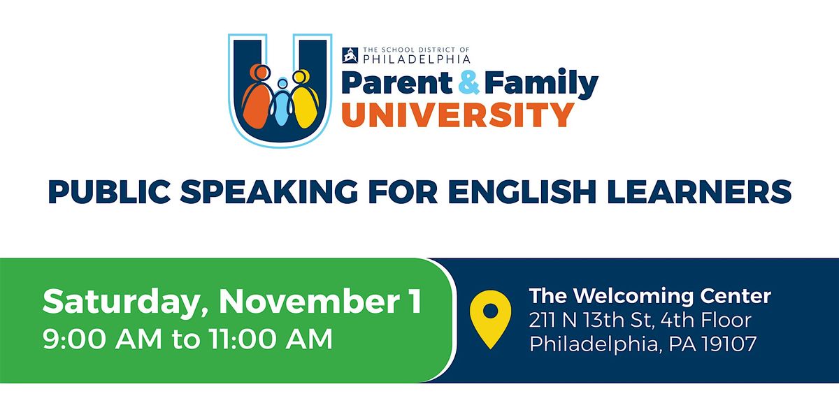 Public Speaking for English Learners