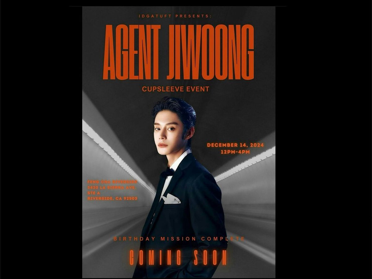 Agent Jiwoon Misson: Birthday cupsleeve