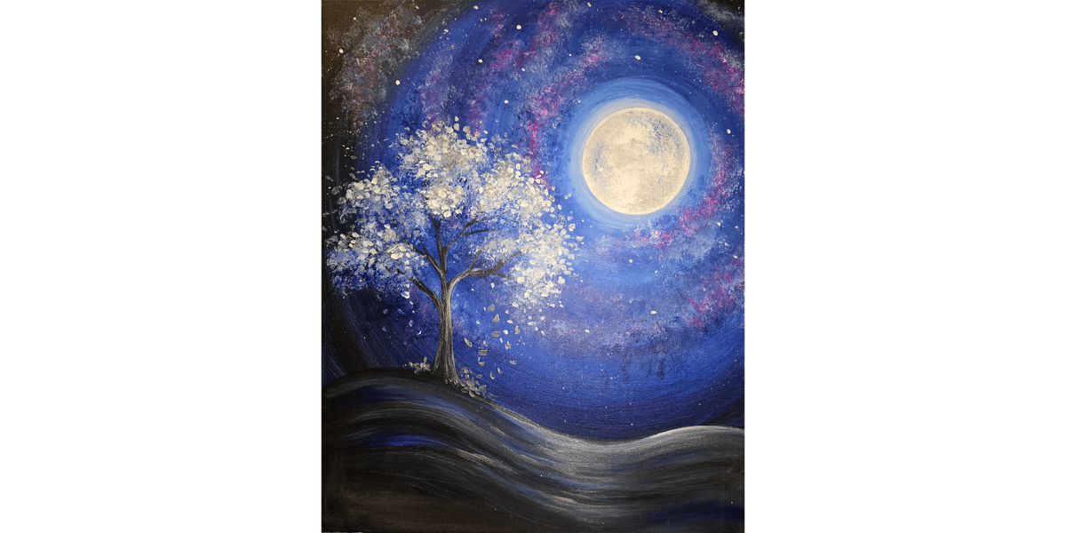Celestial Tree - Paint and Sip in Orange County | Classpop!\u2122