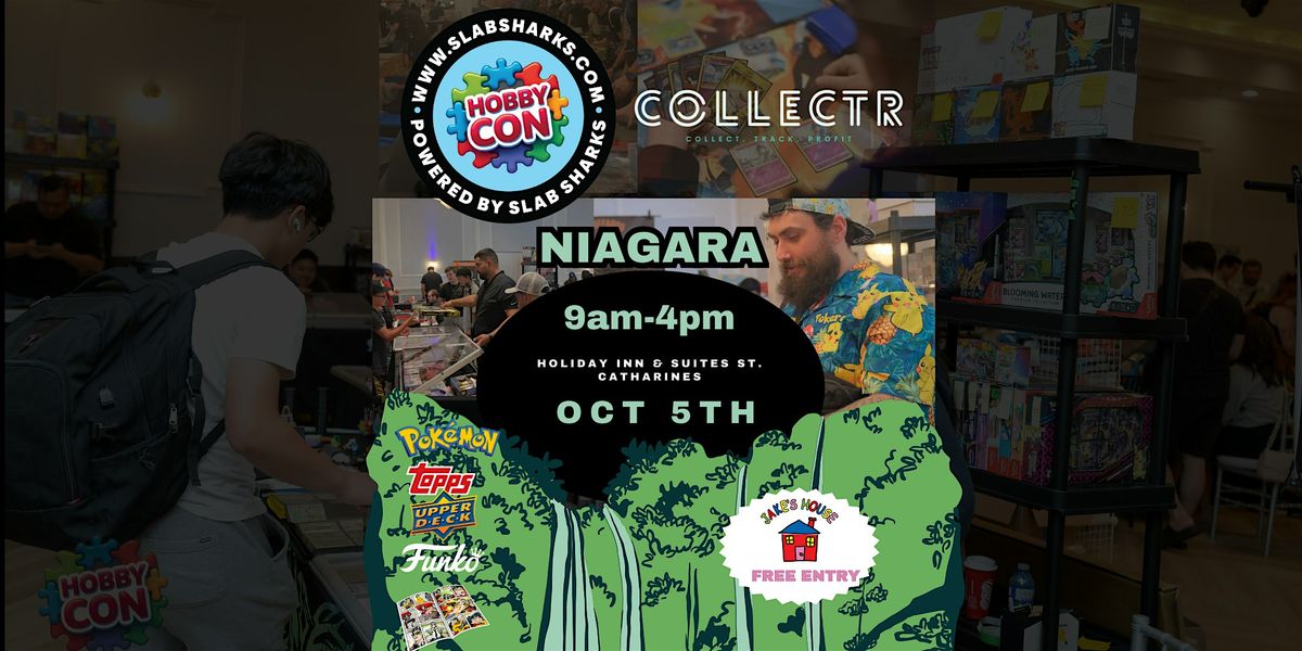 Hobbycon Niagara \u2013 Free Pok\u00e9mon & TCG Show | Oct 5, 2025
