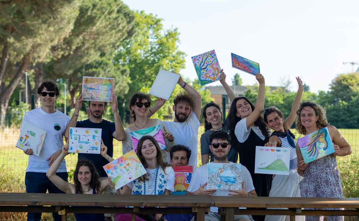 Blooming voices, Painting stories