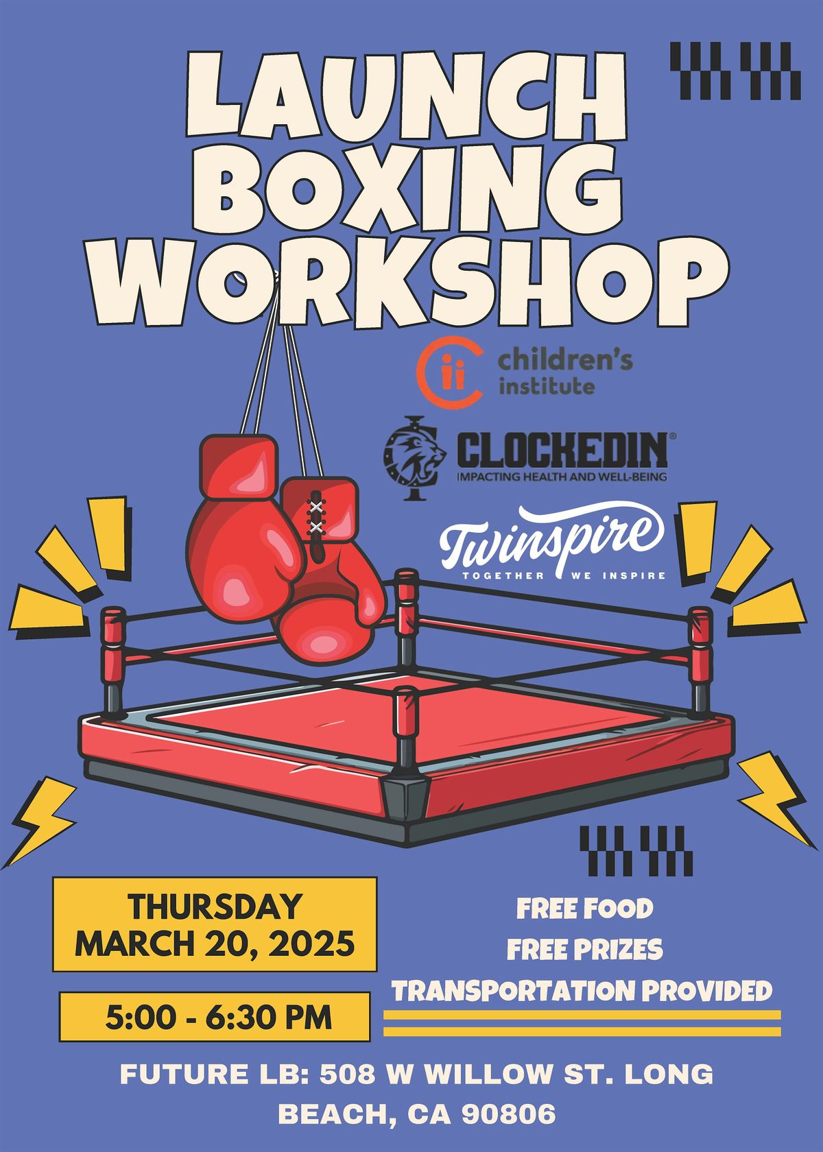 LAUNCH BOXING WORKSHOP