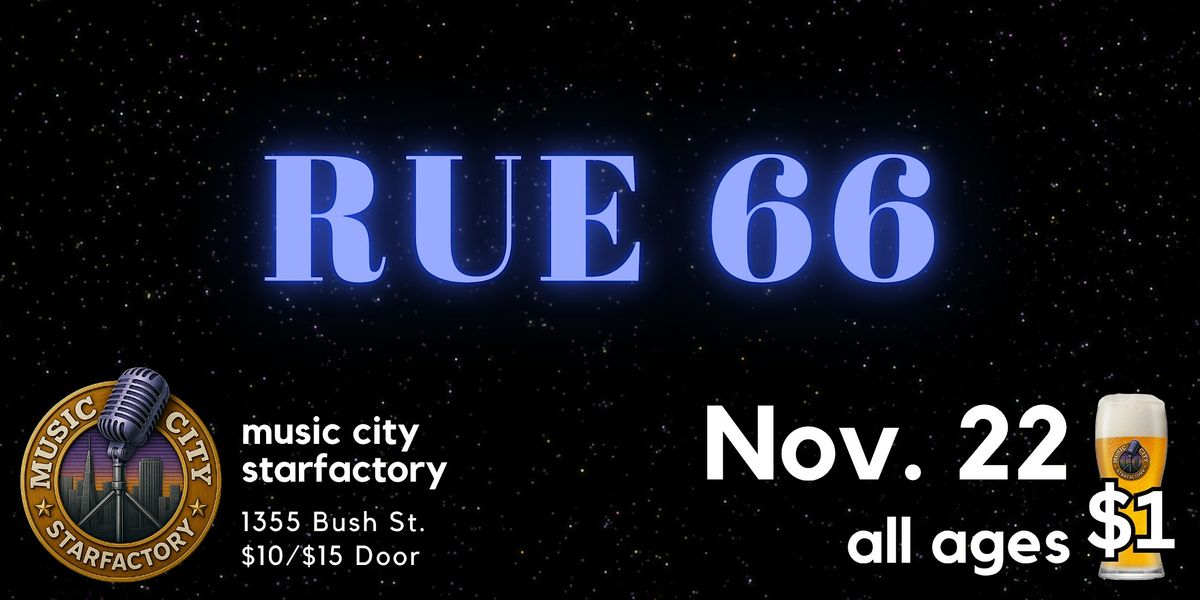 Rue 66 - Live at Music City Starfactory | 60s French Pop