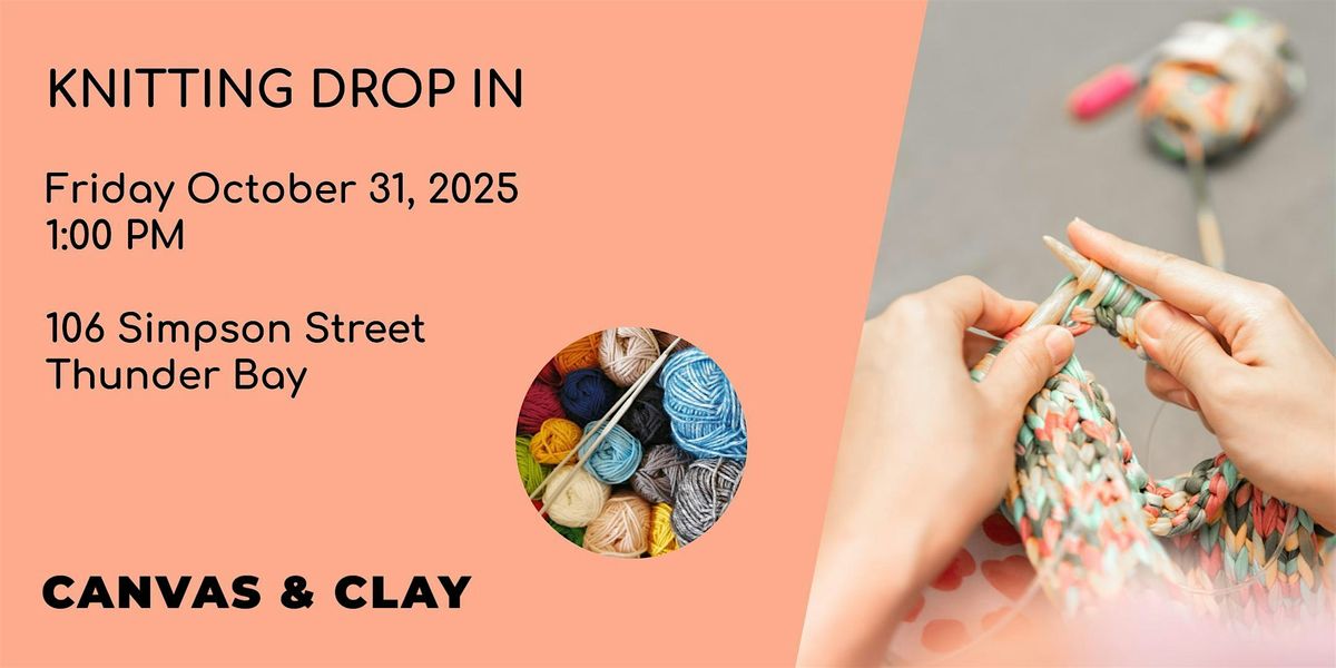 Drop-In Knitting Workshop