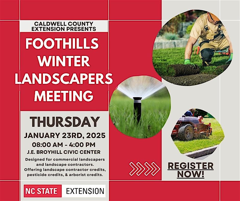 Foothills Winter Landscapers Meeting