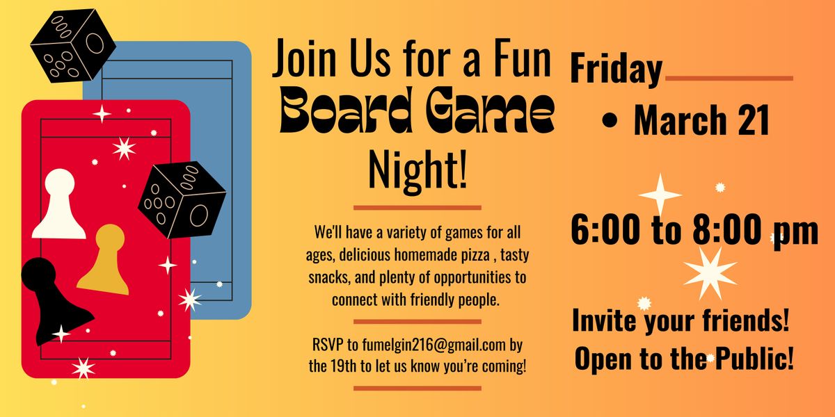 Game Night: Let the Fun Begin!