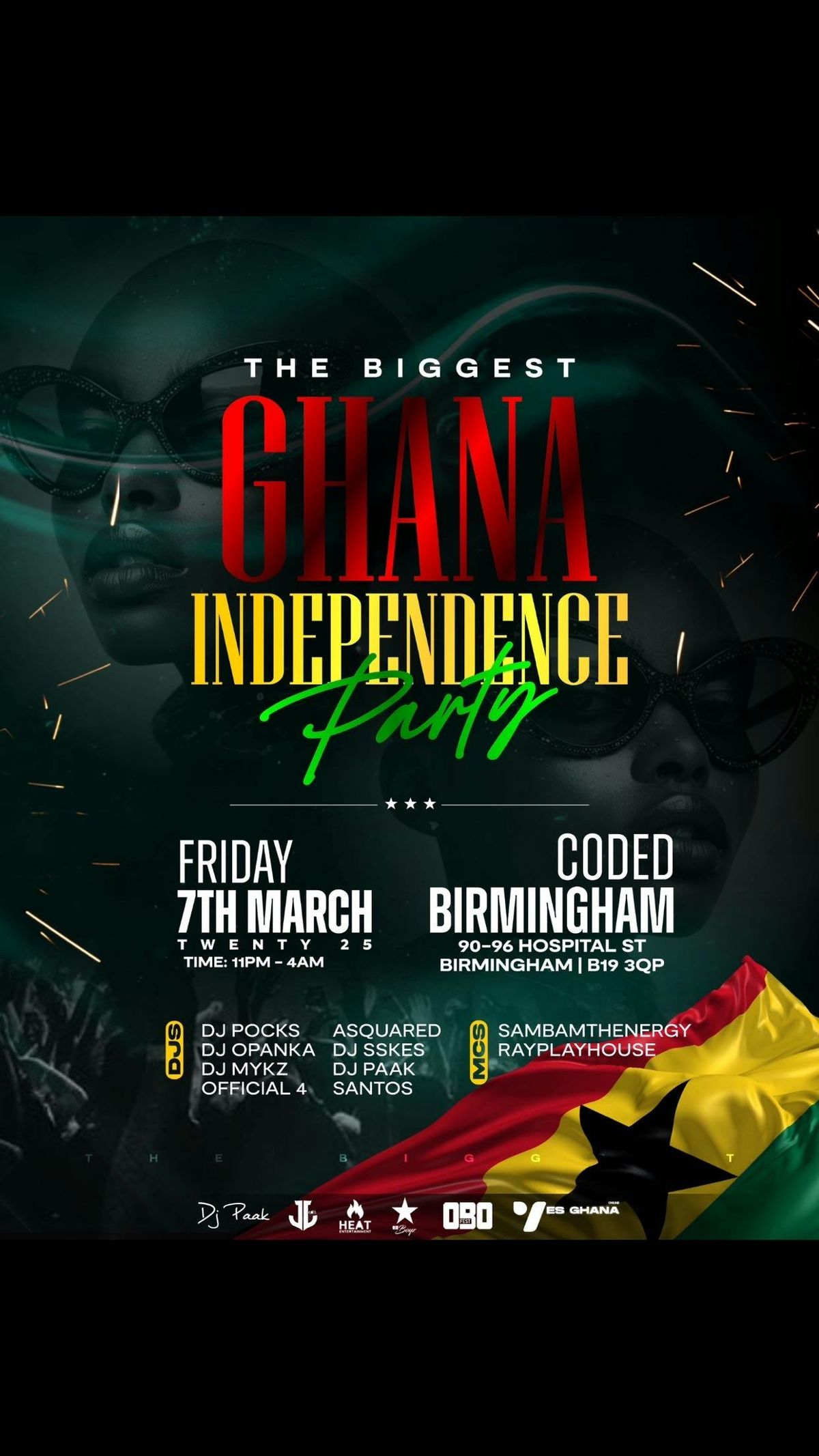 THE BIGGEST GHANA INDEPENDENCE PARTY