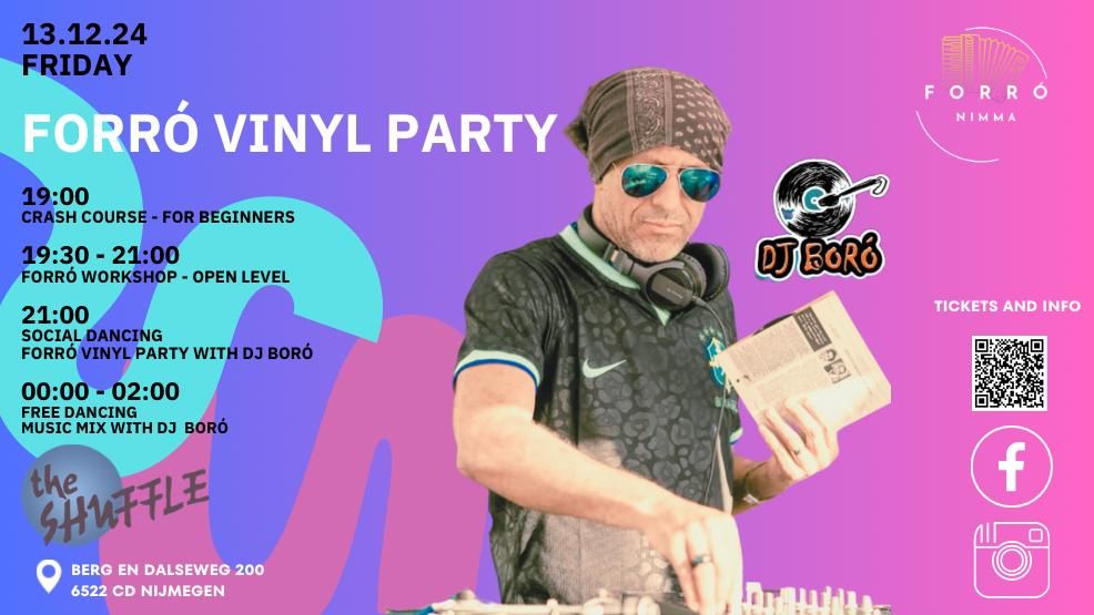 Forr\u00f3 Workshop & Vinyl Party with DJ Bor\u00f3 (Brazil)