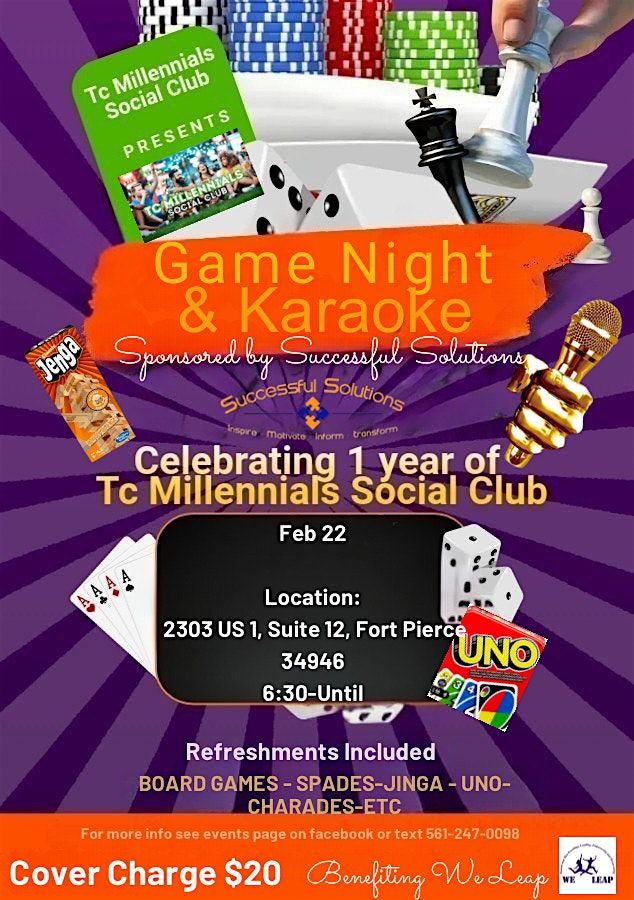 Game Night & Karaoke in Fort Pierce Florida