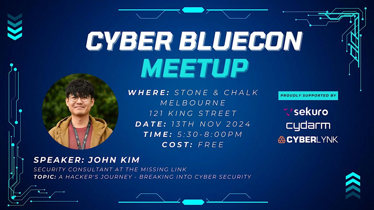 Cyber BlueCon Meetup #7