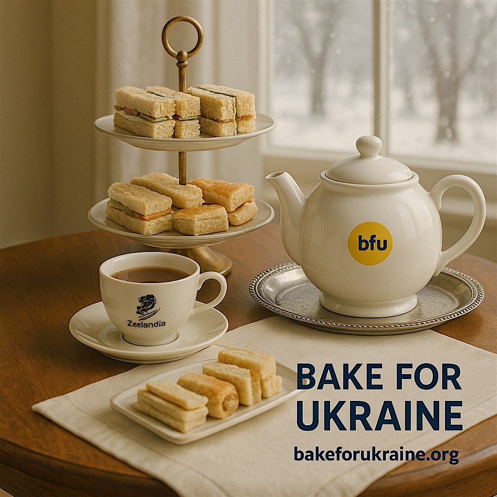 Winter Afternoon Tea Party - Bake for Ukraine