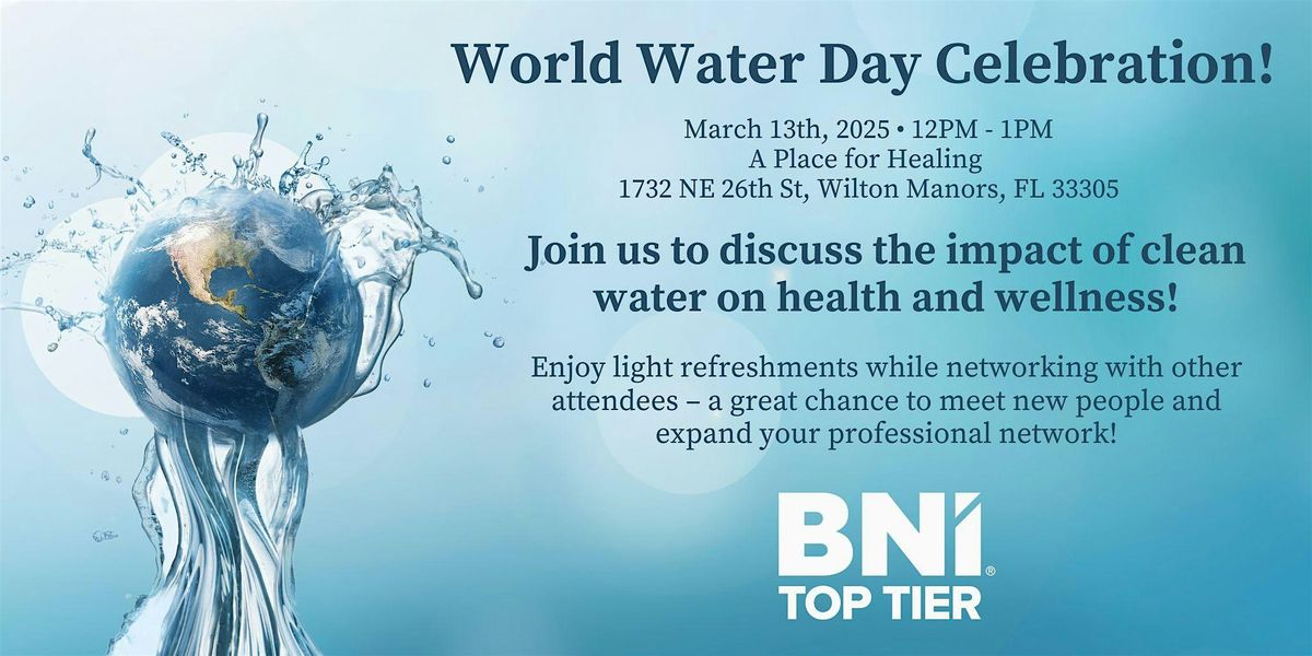 World Water Day Celebration