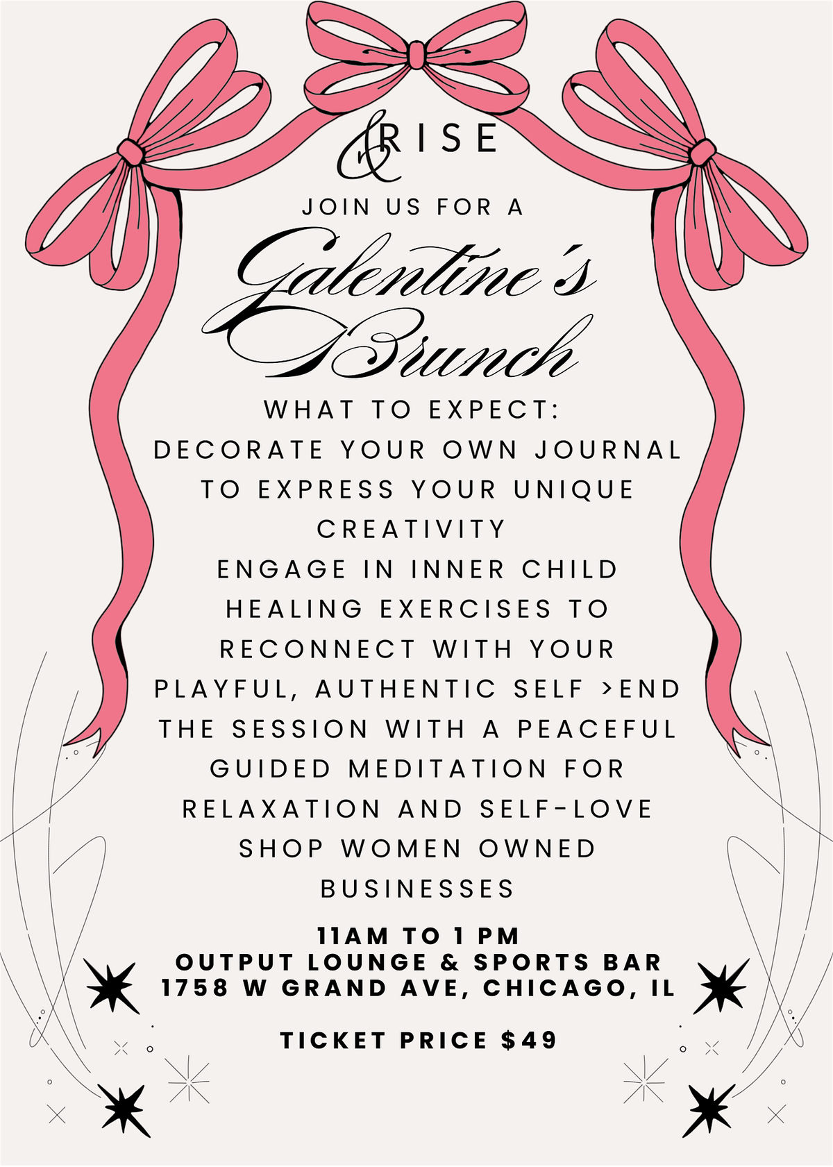 6th Annual Galentines Brunch: Loving your Authentic Self