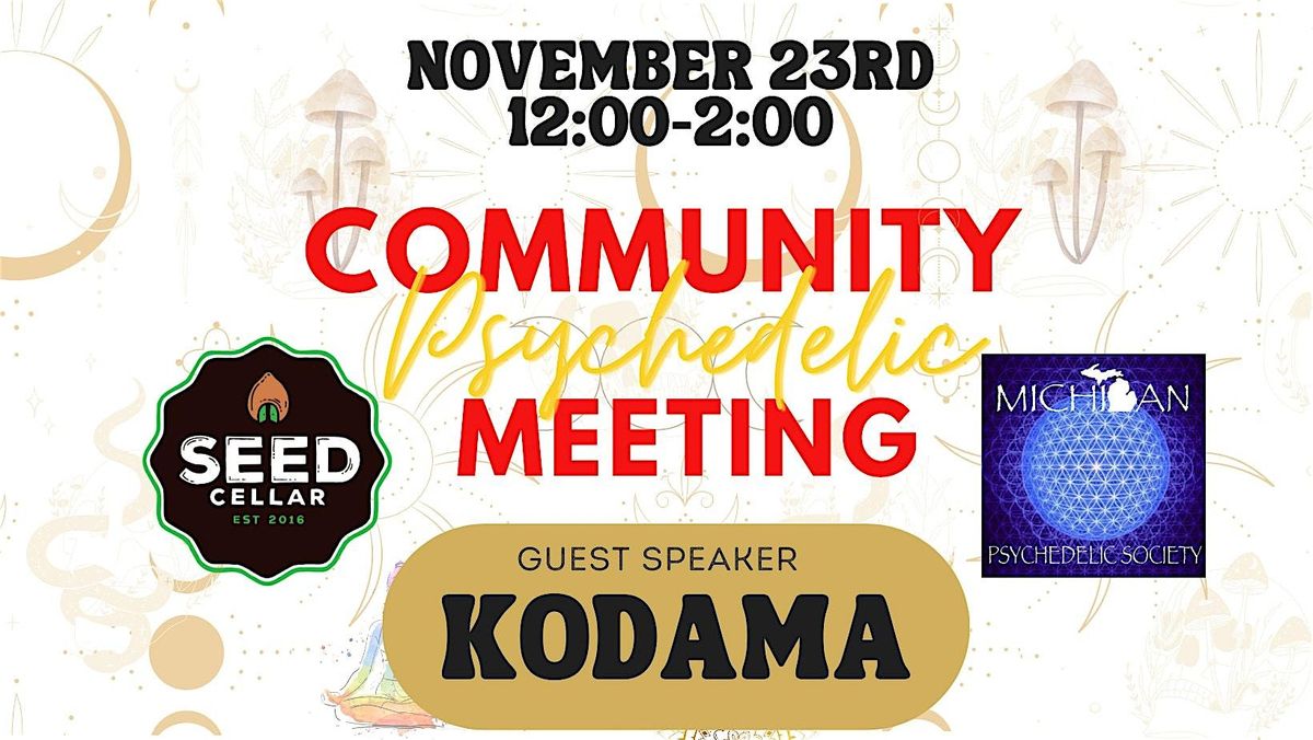 November Community Psychedelic Meeting