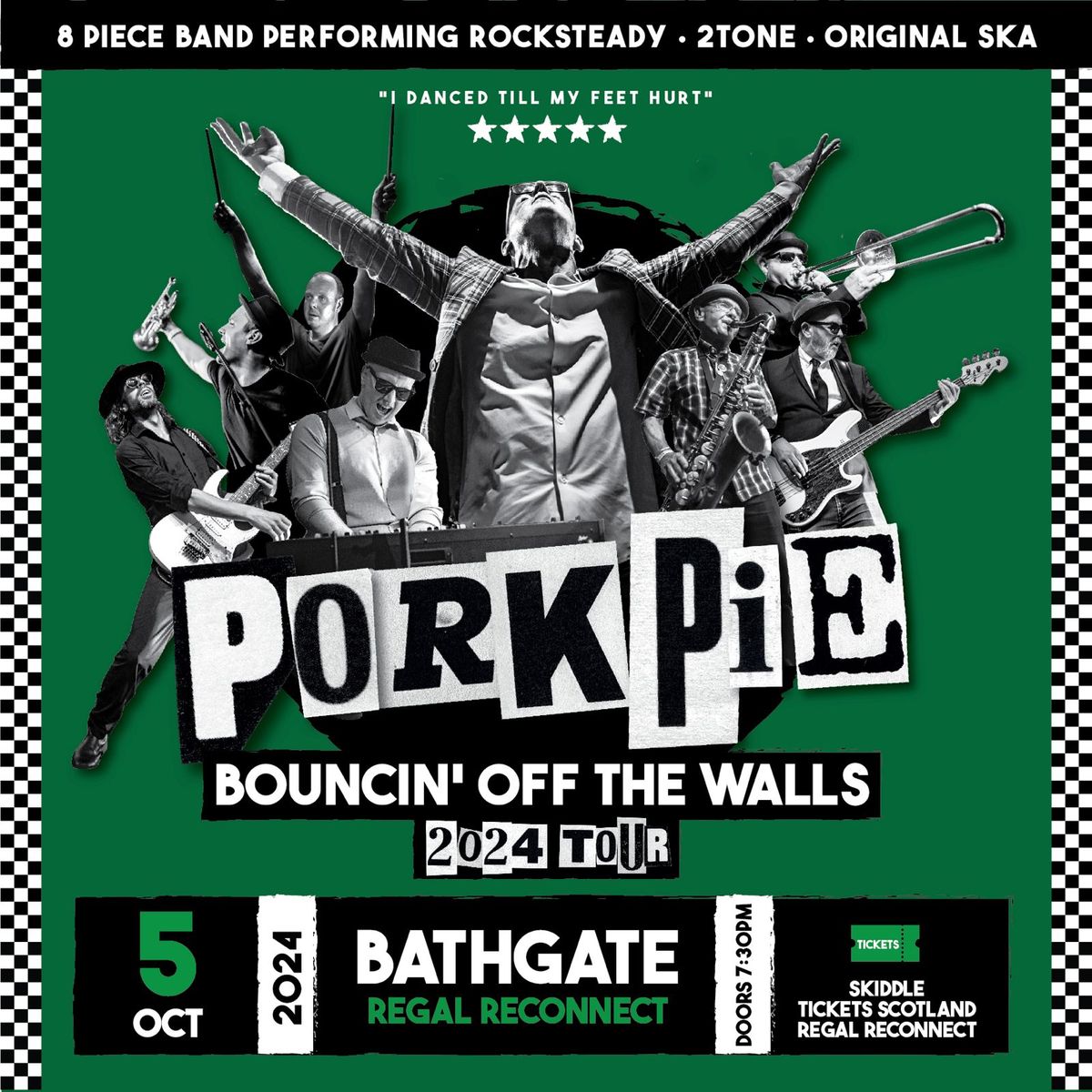 PorkPie Live plus SKA, Rocksteady, Reggae DJs