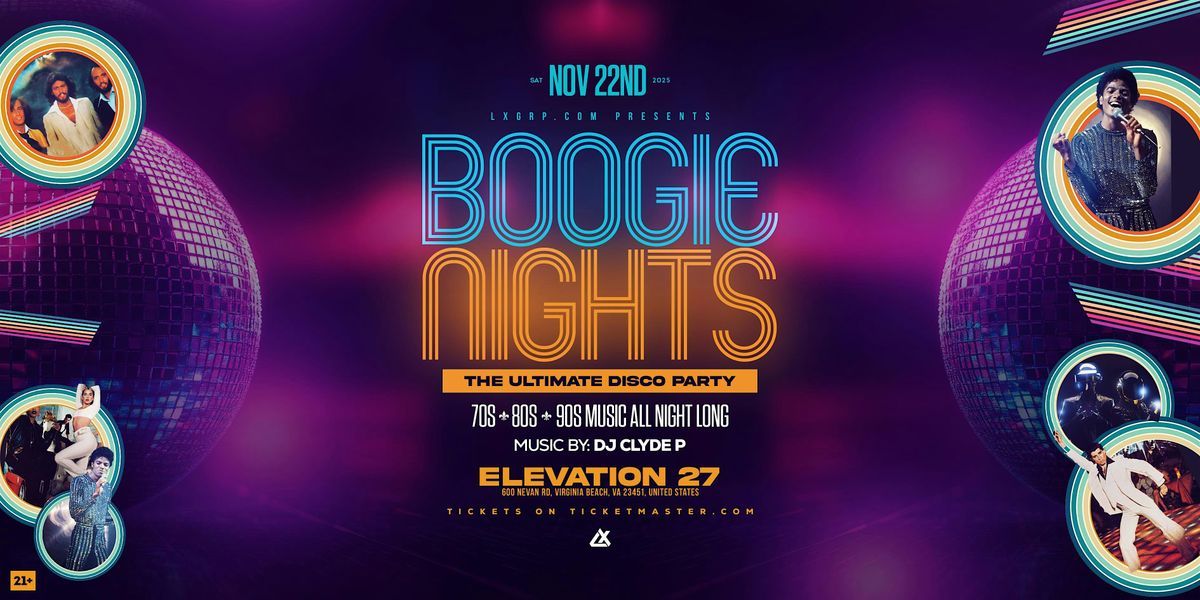 Boogie Nights: This Ultimate Disco Party