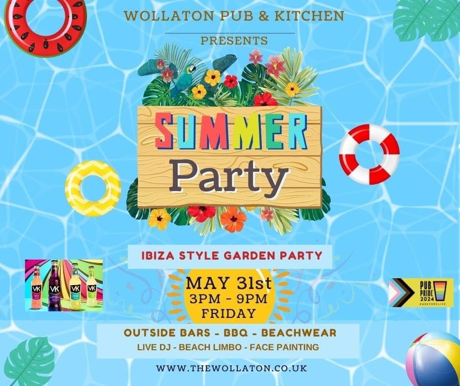 The Wollaton Ibiza Style Garden Party
