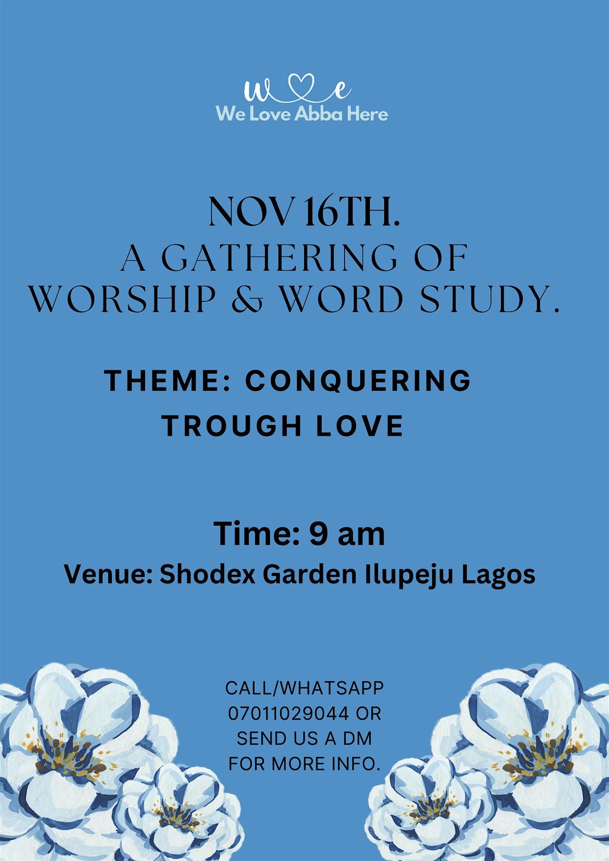 A Garden of Worship and `Word Study.