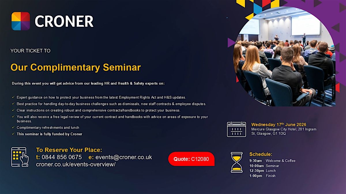 Glasgow Business Event - Expression of Interest