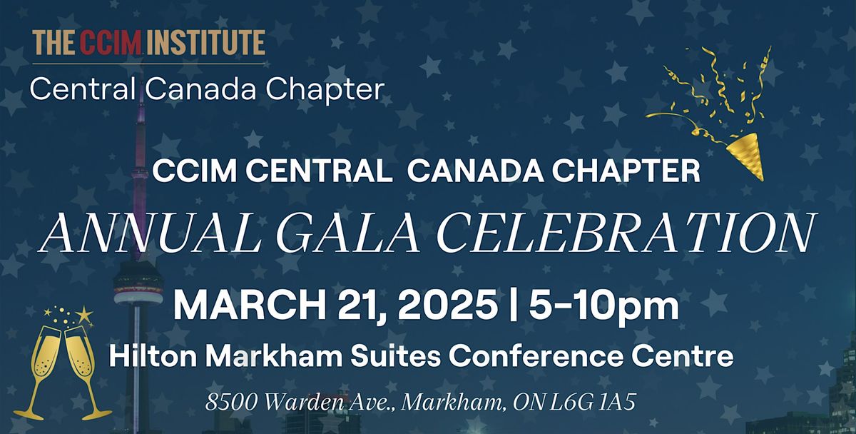 CCIM Central Canada Chapter Annual Gala Celebration