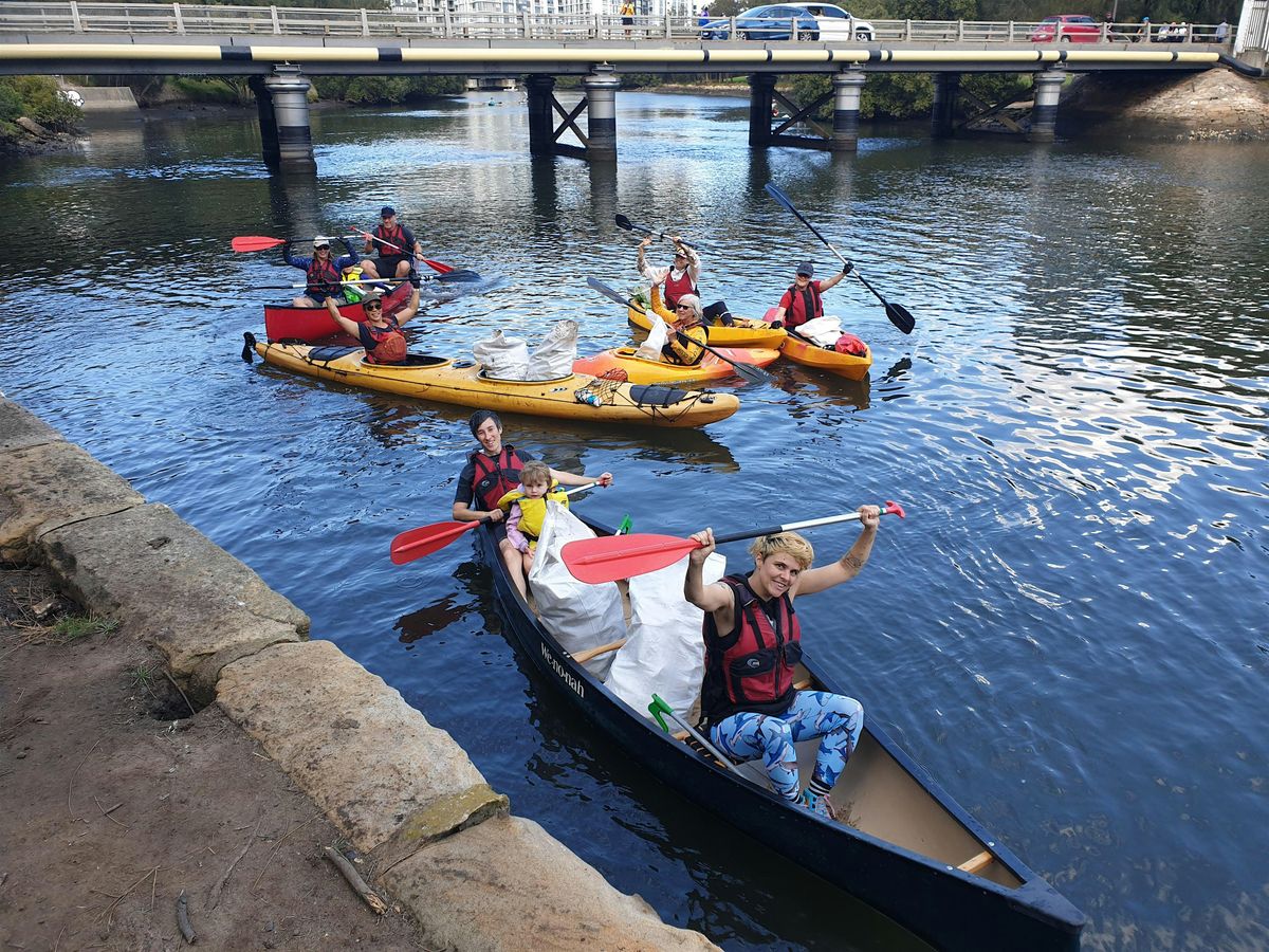 Parramatta River Paddle Against Plastic by PRCG