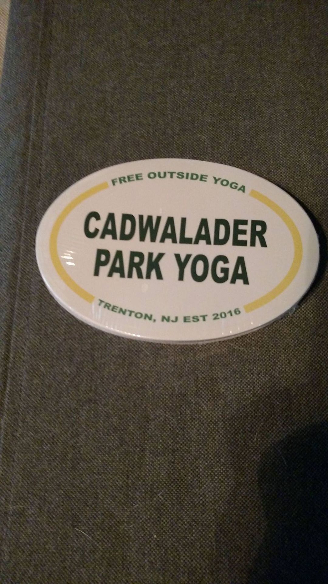 yoga in the park! at Noon:eastern time 