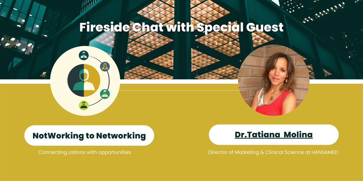 (In Person) Latinos in Bio Tech, Medicine & Pharma| N2N