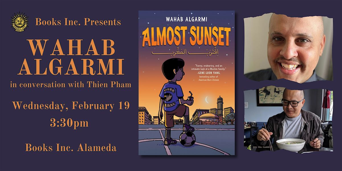 WAHAB ALGARMI at Books Inc. Alameda