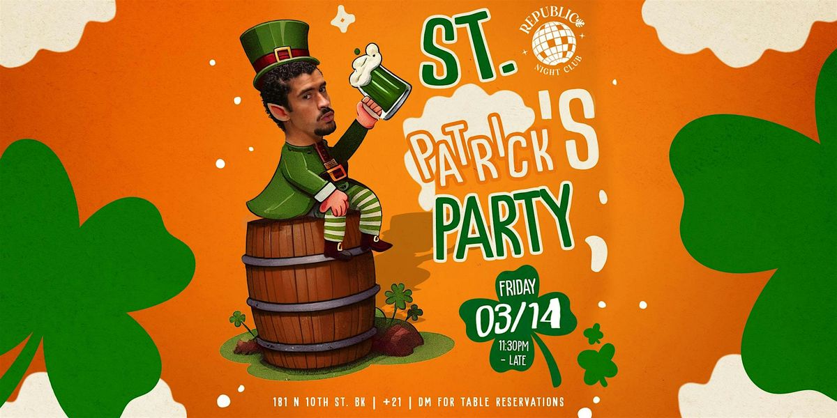 ST PATRICKS PARTY AT REPUBLIC LATIN FUSION