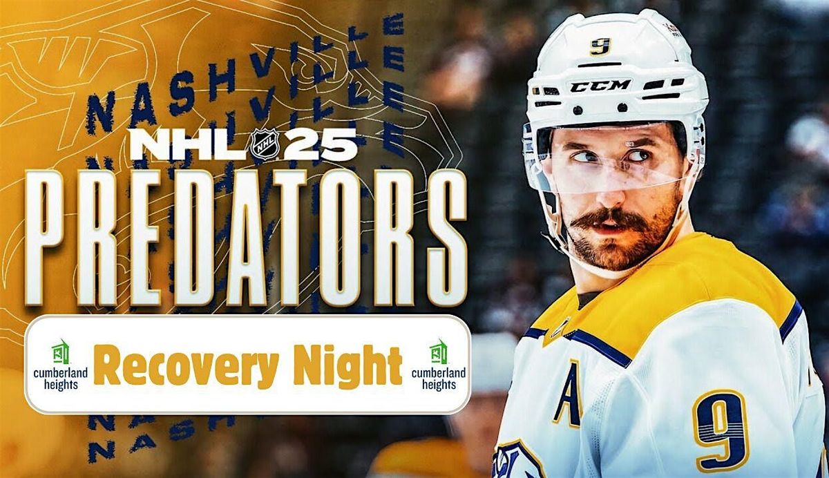 2nd Annual Nashville Predators Recovery Night