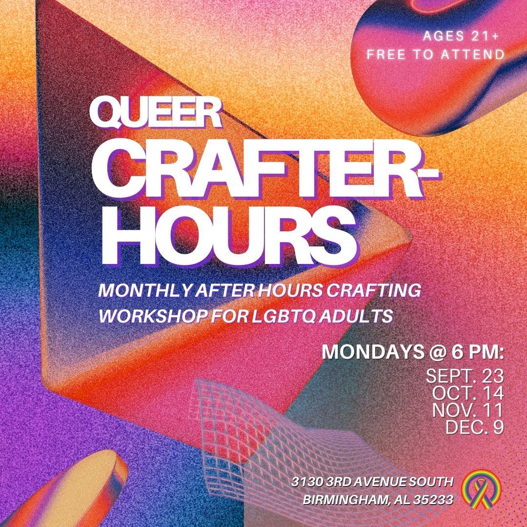 Queer Crafter-Hours: Adult Crafting Workshop