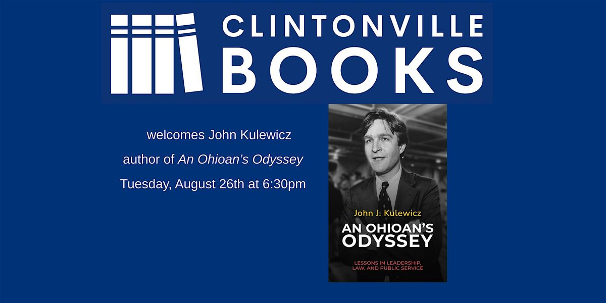 Clintonville Books welcomes John Kulewicz