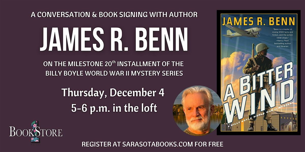 An Interview & Book Signing with James R. Benn