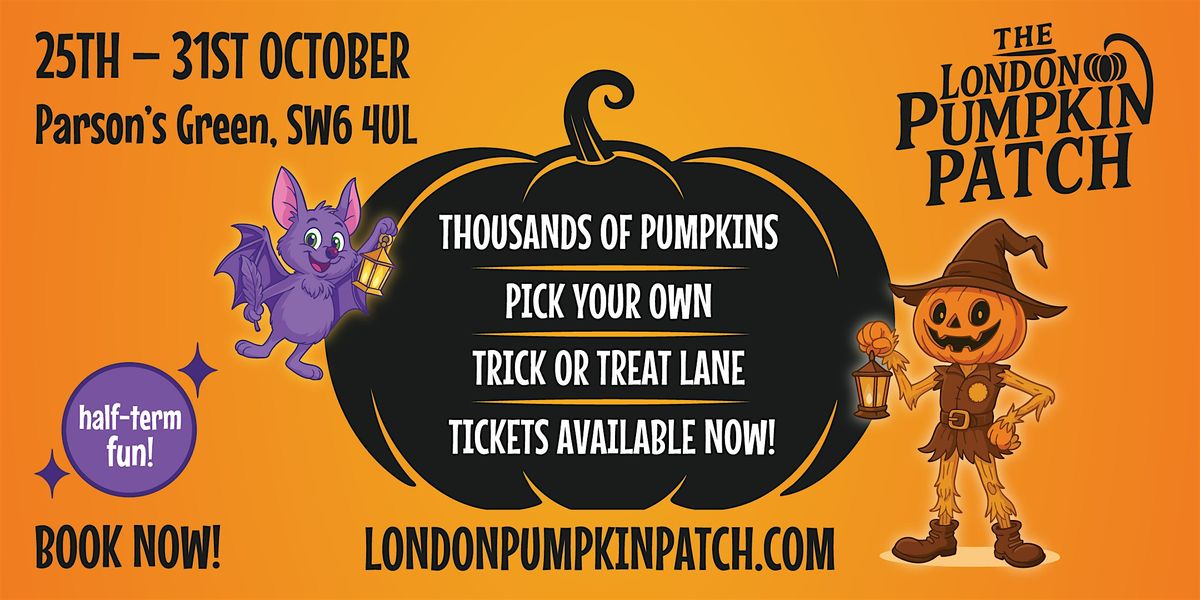 The London Pumpkin Patch. Halloween Event 2025