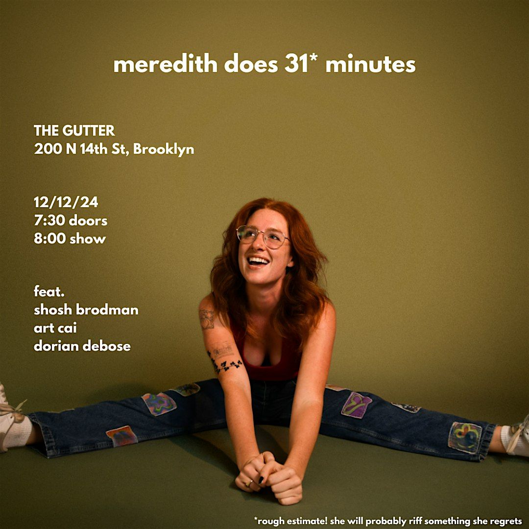 meredith does 31 minutes