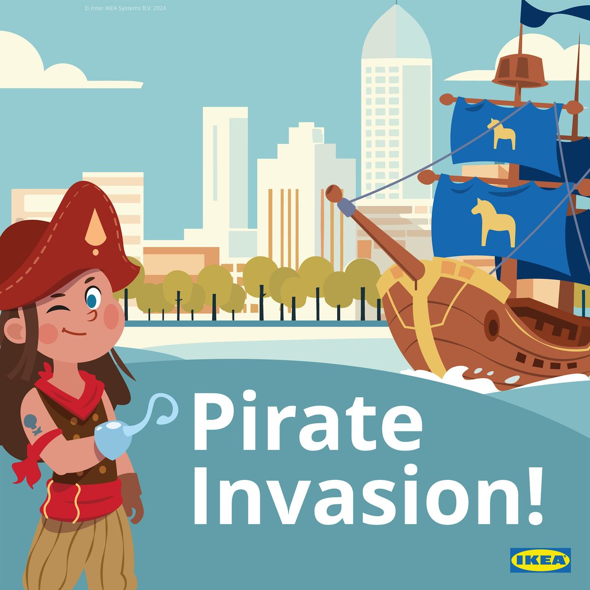 IKEA Tampa Pirate Invasion