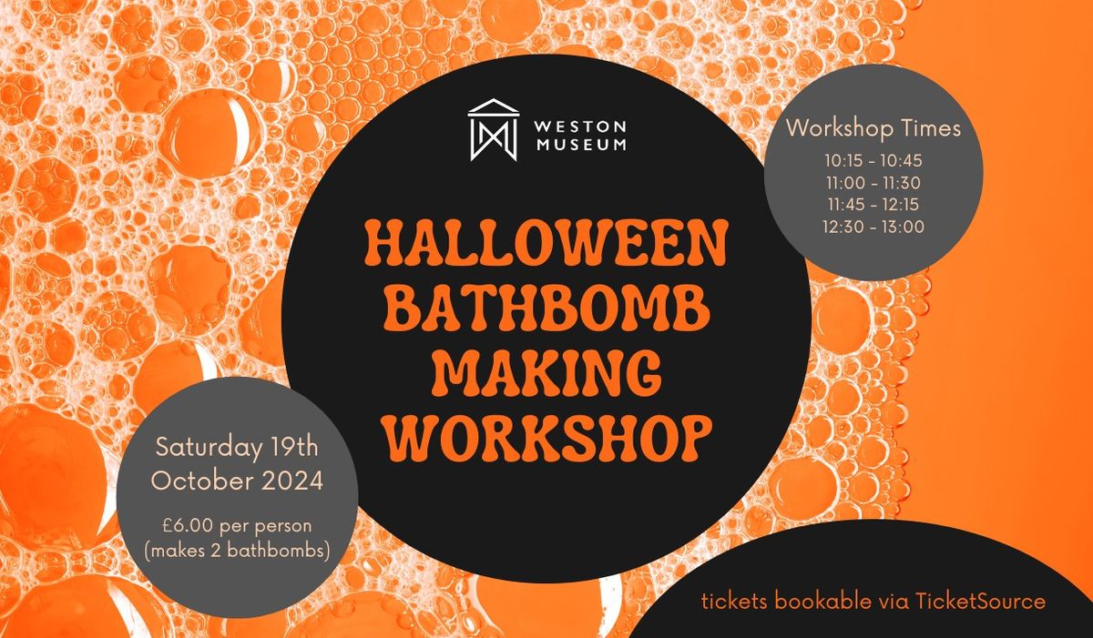 Halloween Bathbomb Workshop