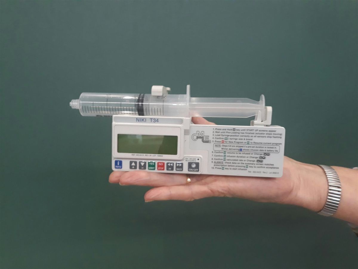 Syringe Driver Workshop for ARC RN's\/EN's\/ DN's: Thursday 30 October 2025