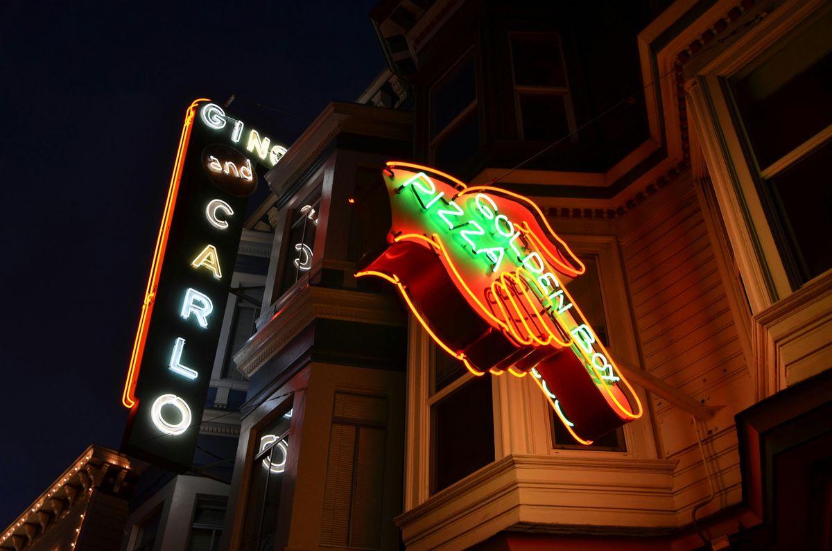 North Beach SF Neon Walking Tour 8\/21