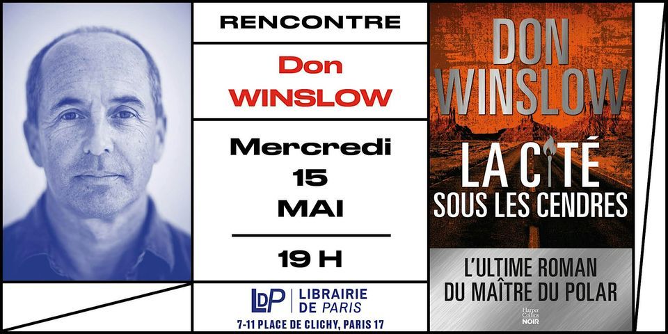 Don Winslow \u00e0 la Librairie de Paris