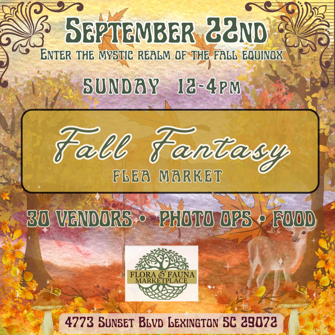 2nd Annual FALL FANTASY FLEA MARKET