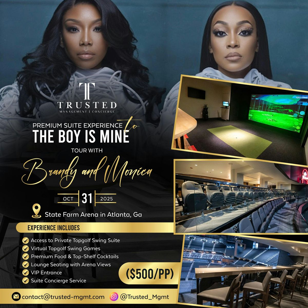 Premium Suite Experience To See The Boy Is Mine Tour Ft. Brandy & Monica