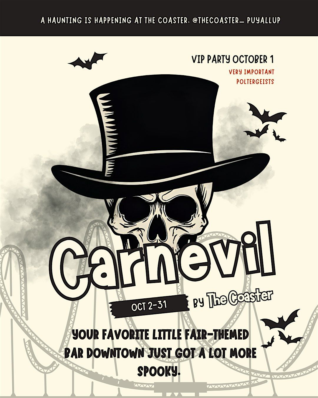 Carnevil by The Coaster: VIP Preview