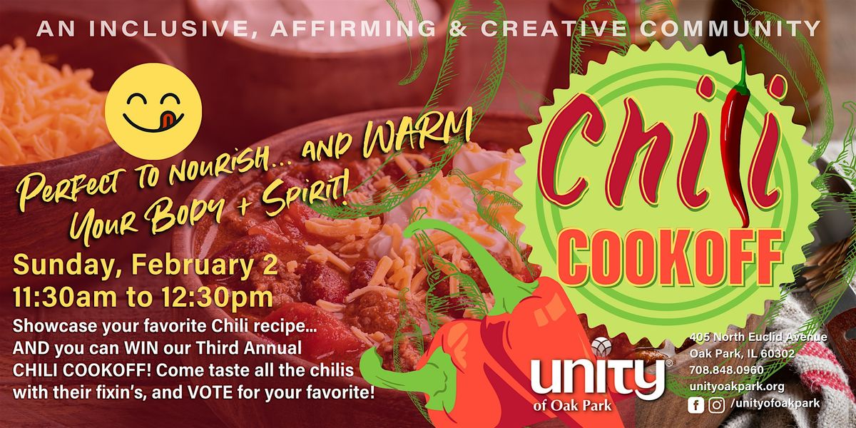 Chili Cookoff - Showcase your Chili or Come to Taste!