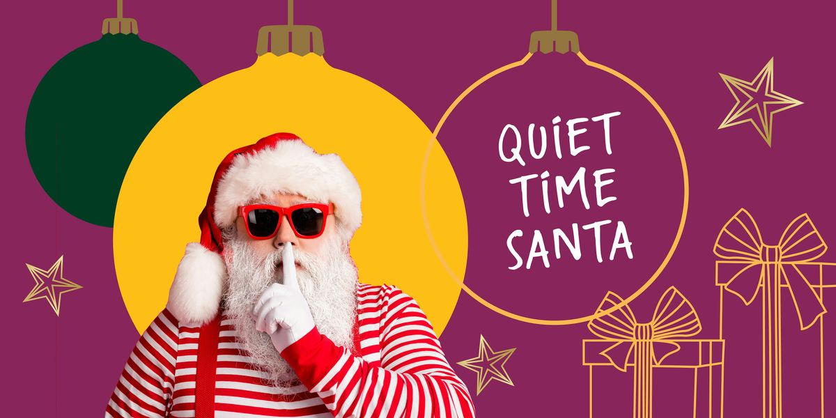 Quiet Time Santa Photos at Bay Central